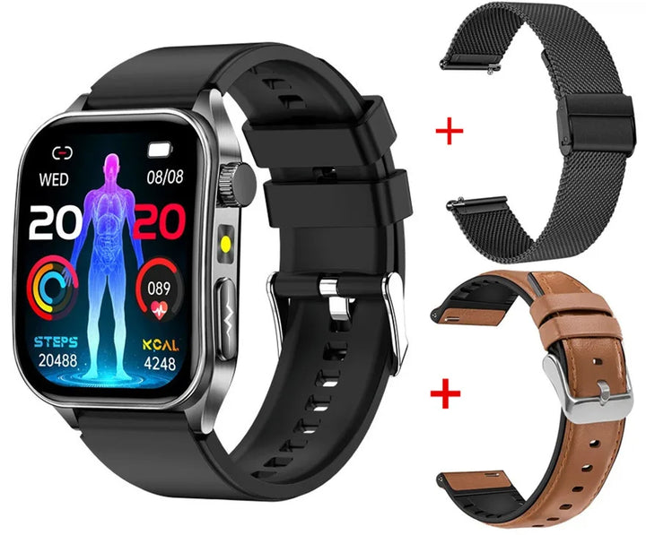 VitalScan Blood Glucose Pro® – Best 2026 Laser Health Monitoring Smart Watch - With Japan Laser Treatment Therapy Preventing the Three high Health Risks