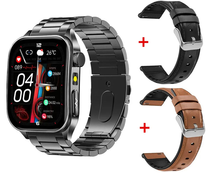 VitalScan Blood Glucose Pro® – Best 2026 Laser Health Monitoring Smart Watch - With Japan Laser Treatment Therapy Preventing the Three high Health Risks