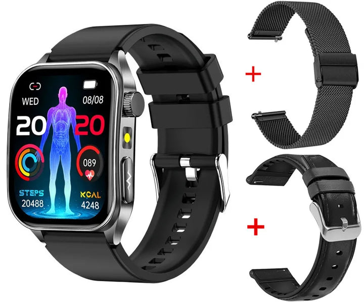 VitalScan Blood Glucose Pro® – Best 2026 Laser Health Monitoring Smart Watch - With Japan Laser Treatment Therapy Preventing the Three high Health Risks